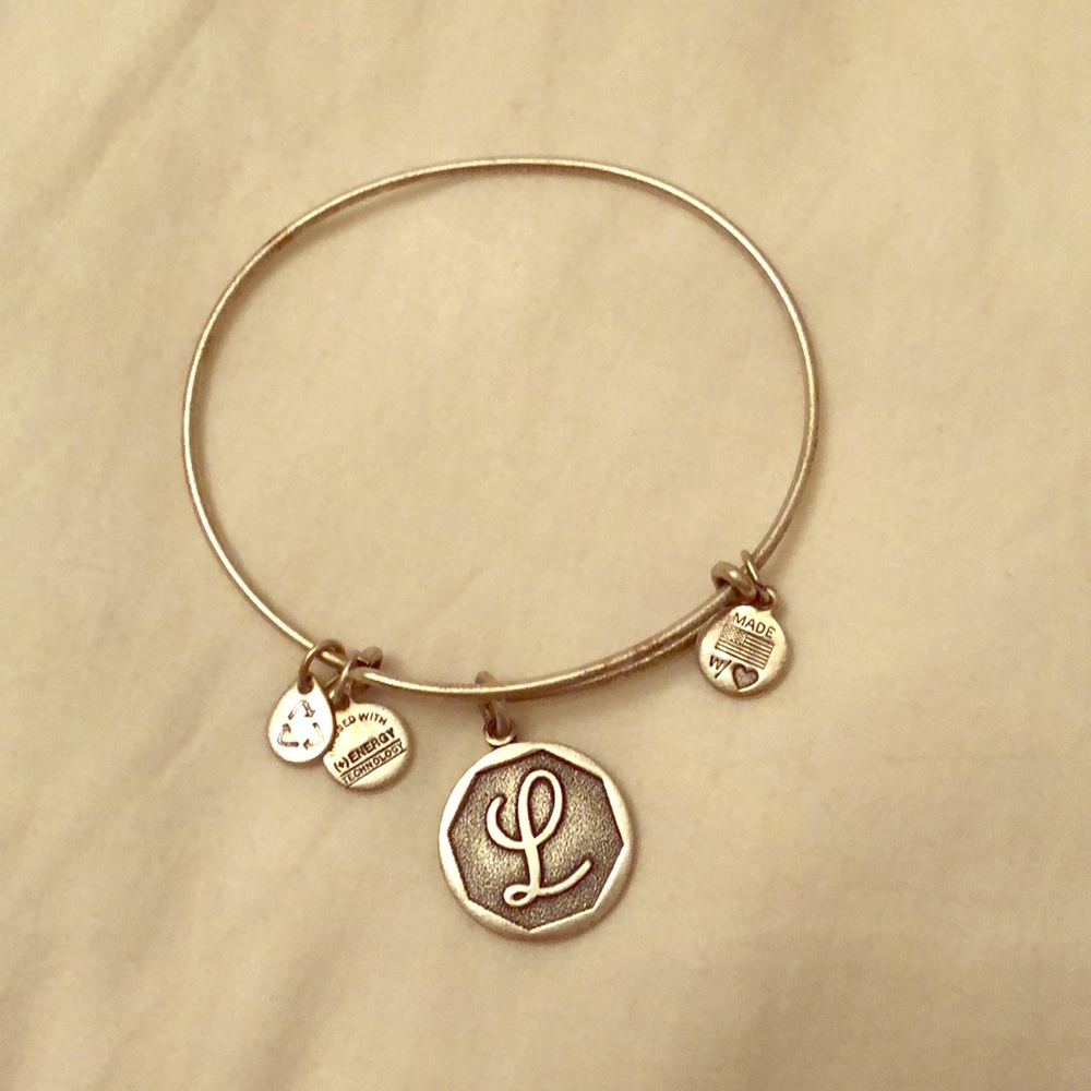 Alex and Ani “L” bracelet
